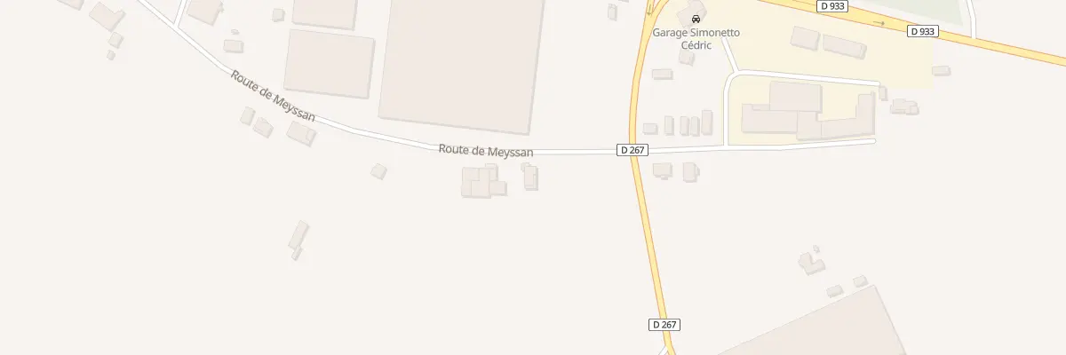 Plan du 710 Rte de Meyssan à Virazeil