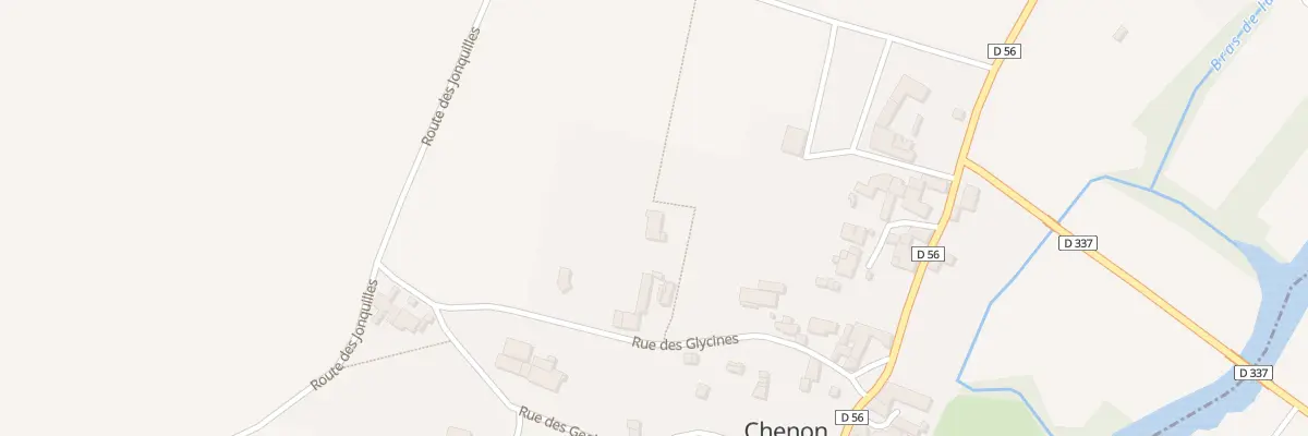 Plan du 12 Rue des Glycines à Chenon
