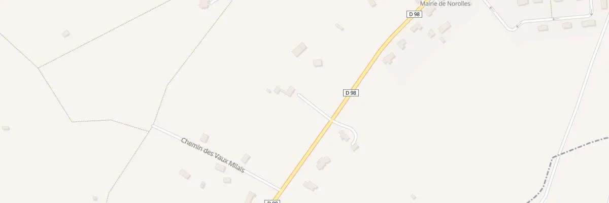 Plan du 76 Rte d’Ouilly-le-Vicomte à Norolles