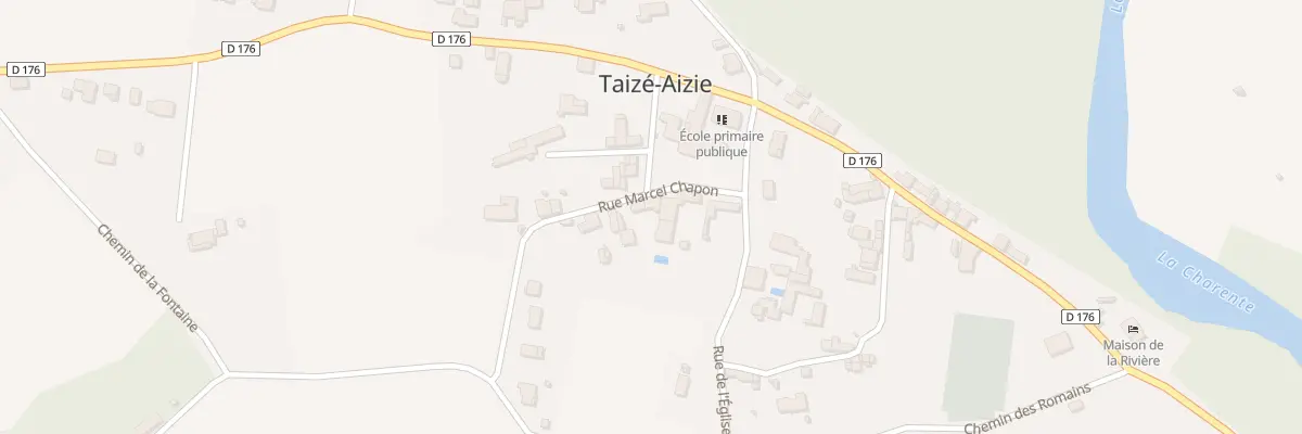 Plan du 7 Rue Marcel Chapon à Taizé-Aizie