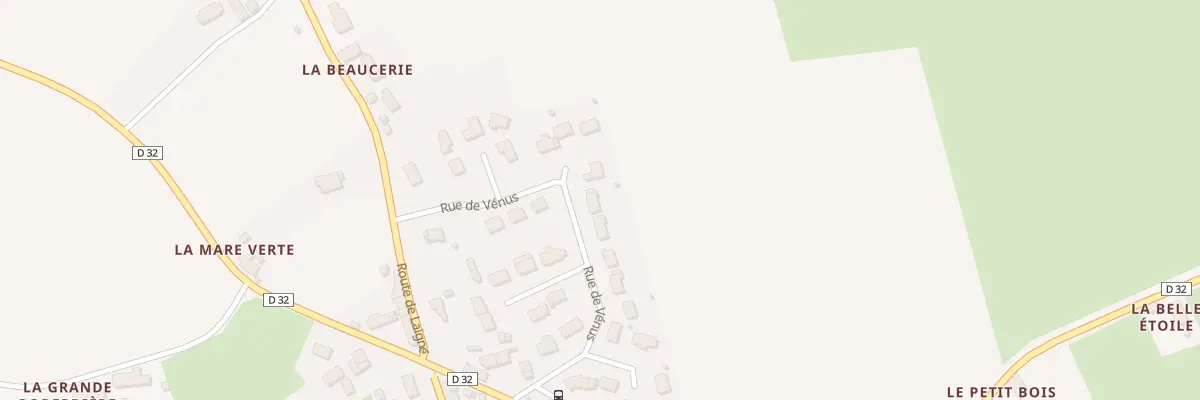 Plan du 10 Rue de Venus à Saint-Biez-en-Belin