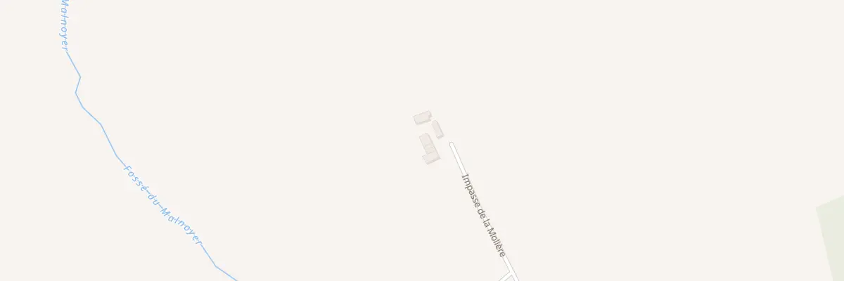Plan du 626 Imp de la Molière à Gouffern en Auge