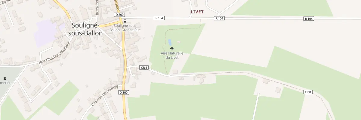 Plan du 5 Che des Noyers à Souligné-sous-Ballon