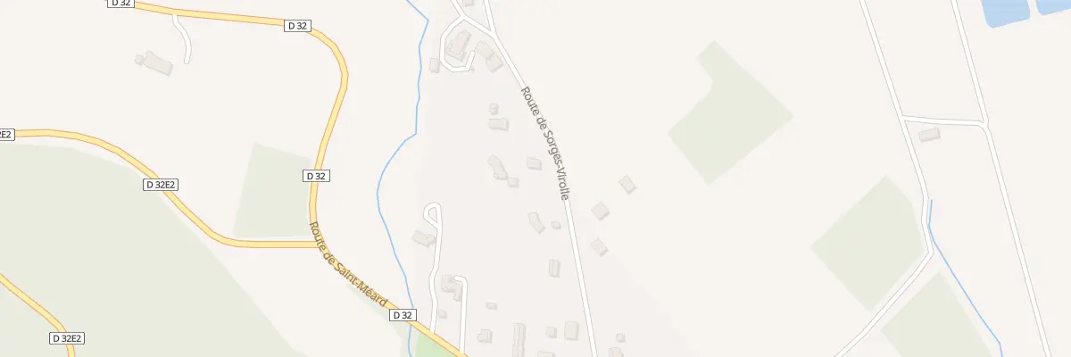 Plan du 303 Rte de Sorges Virolle au Fleix
