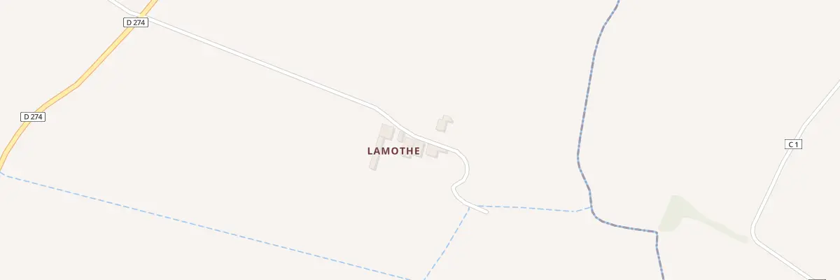 Plan du 5079 Lamothe à Castillon-Debats
