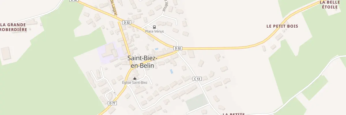 Plan du 2 Rte de Chardonneux à Saint-Biez-en-Belin