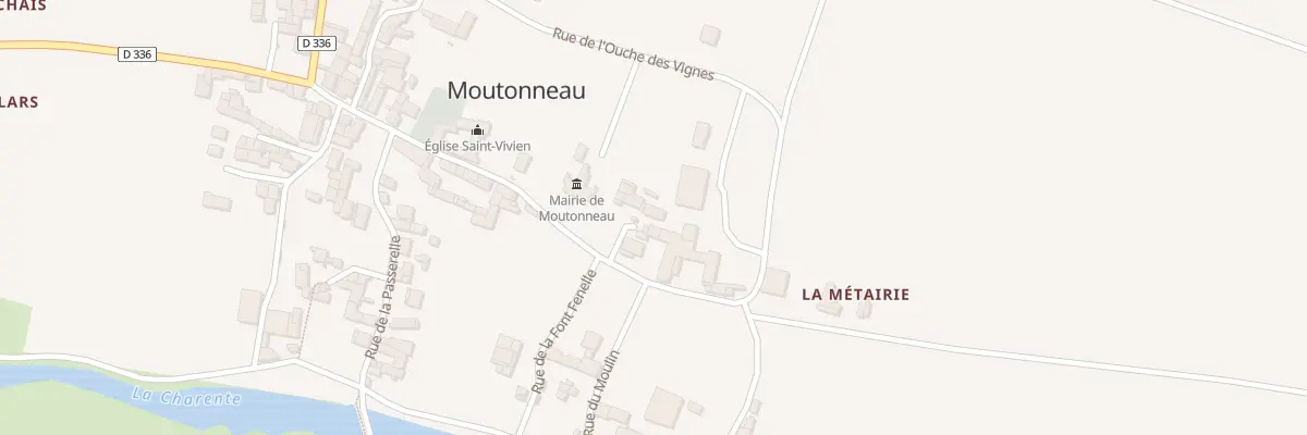 Plan du 1 Imp du Garde Champetre à Aunac-sur-Charente