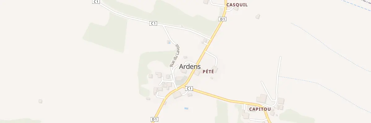Plan du 5052A Au Village d’Ardens à Cazaux-d’Anglès