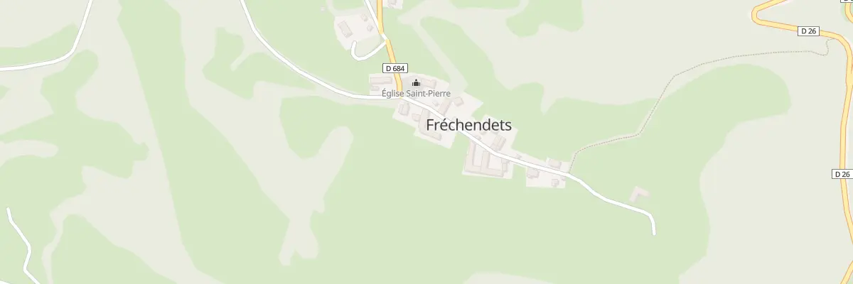 Plan du 5011 Penen à Fréchendets