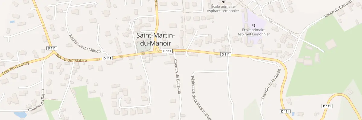Plan du 27B Res de la Maison Blanche à Saint-Martin-du-Manoir