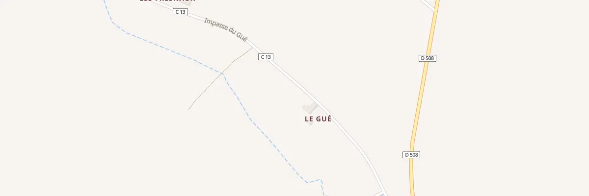 Plan du 243 Imp du Gué à Essay