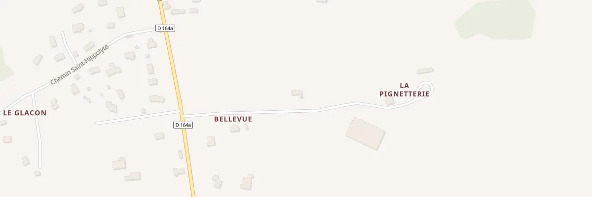 Plan du 5032 Che Bellevue à Beuvillers