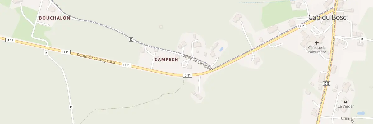 Plan du 31 A Campech à Caubeyres