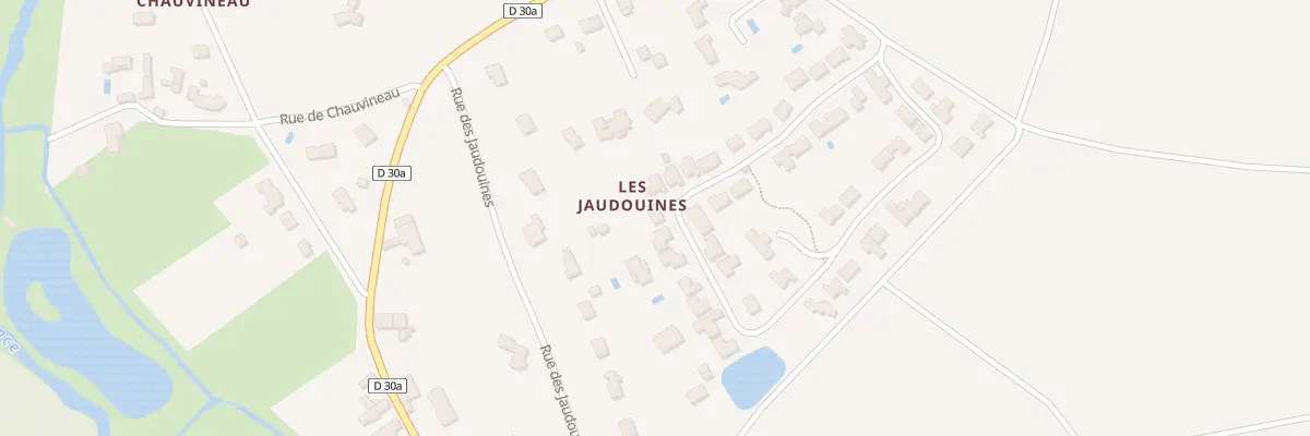 Plan du 22 Rue du Champ de la Celle à Quinçay