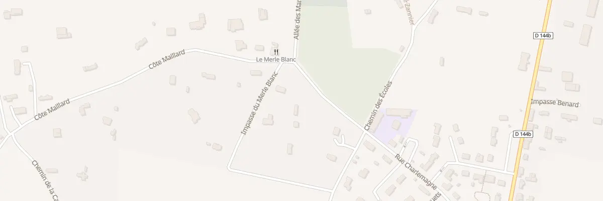 Plan du 1 Rue Charlemagne à Gonneville-sur-Honfleur