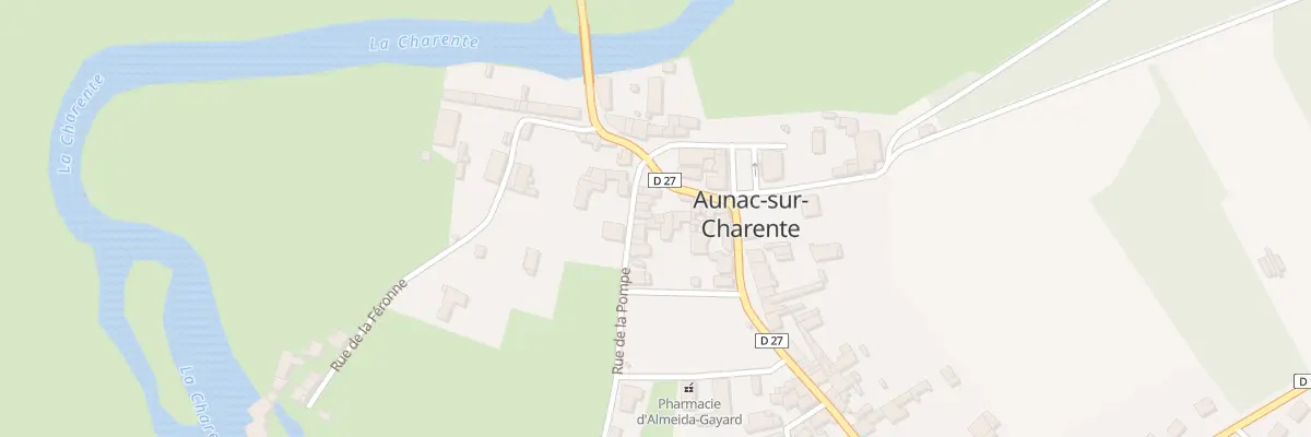 Plan du 5052 Le Bourg Aunac à Aunac-sur-Charente