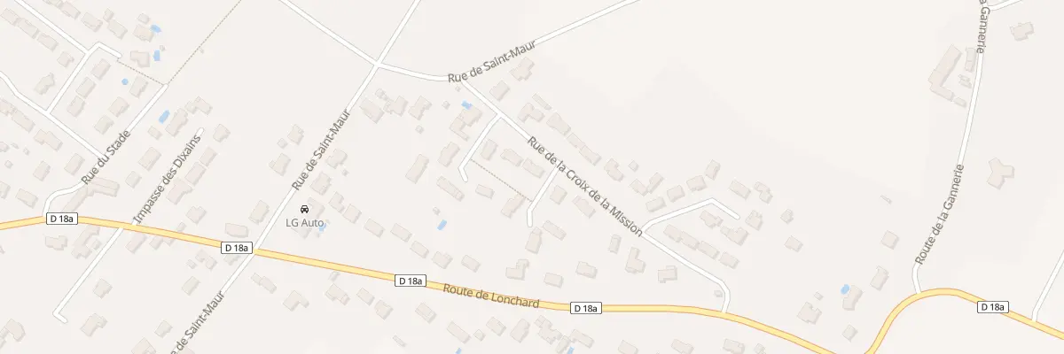 Plan du 16 Rue de la Croix de Mission à Cissé