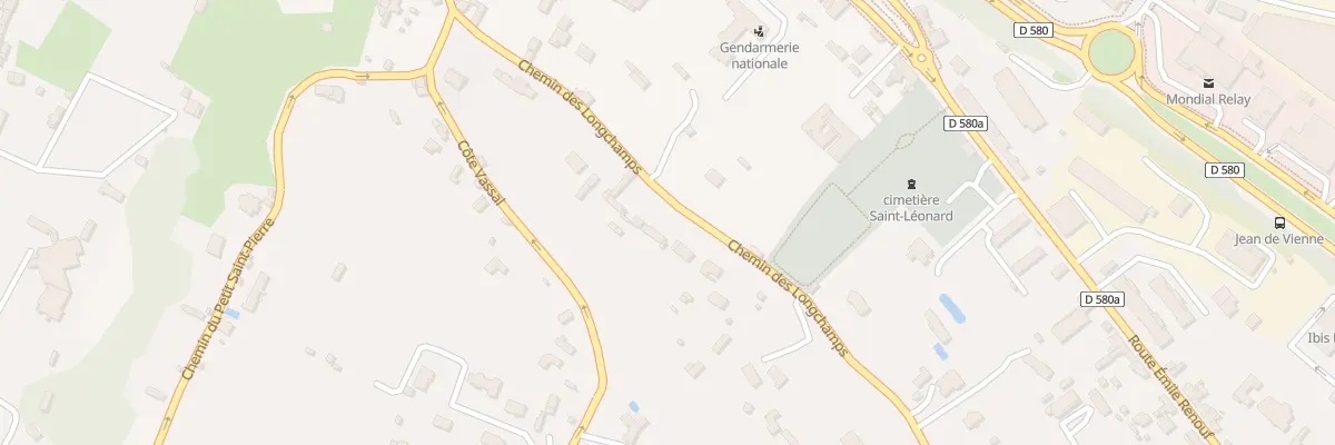 Plan du 205 Che des Longchamps à Honfleur
