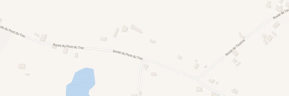 Plan du 4 Rte du Pont du Trec à Birac-sur-Trec