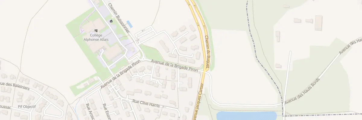 Plan du 14 Rue Jean-Baptiste Baussard à Honfleur