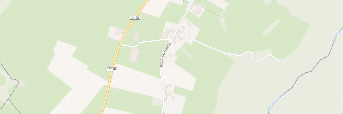 Plan du 35 Rte du Bassia à Chelle-Spou