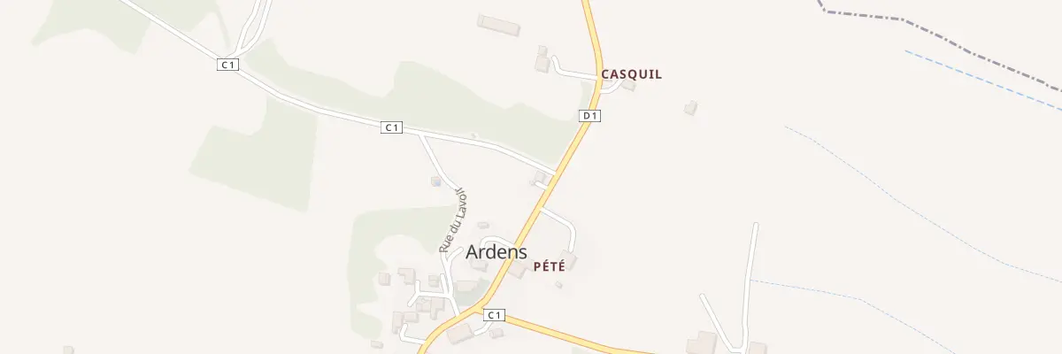 Plan du 5049 Au Village d’Ardens à Cazaux-d’Anglès