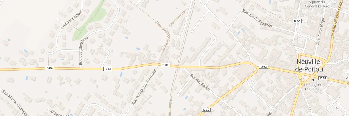 Plan du 23 Rue des Frères Quintard à Neuville-de-Poitou