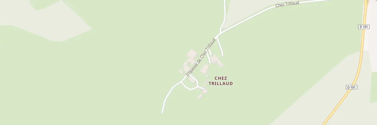Plan du 526 Imp de Chez Trillaud à Dirac
