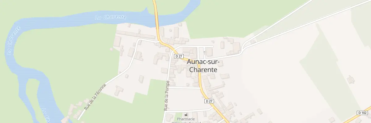 Plan du 5046 Le Bourg Aunac à Aunac-sur-Charente