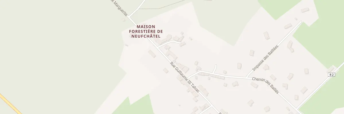 Plan du 110 Rue Guillaume III Talvas à Neufchâtel-en-Saosnois
