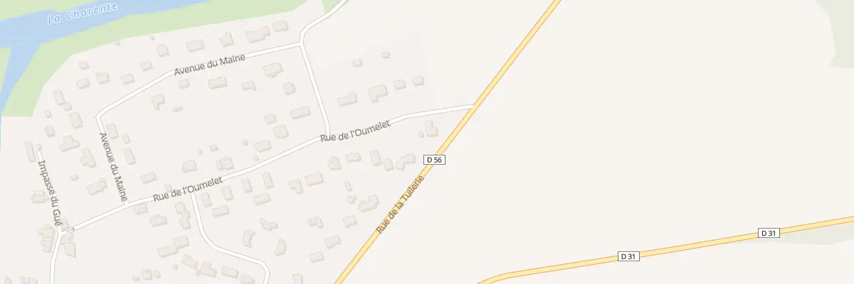 Plan du 5378 Rue de l’Oumelet à Verteuil-sur-Charente