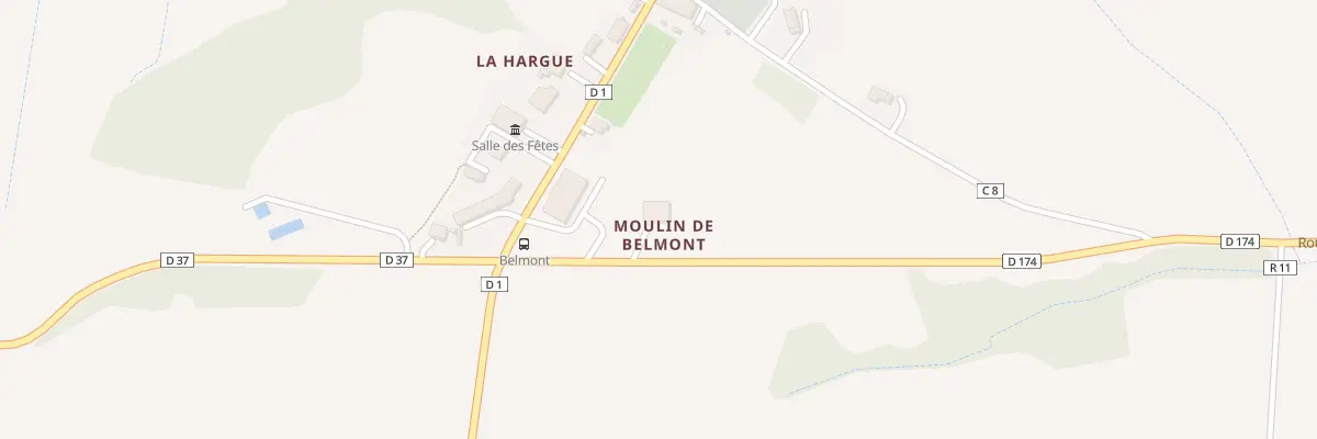 Plan du 5001A Moulin de Belmont à Belmont