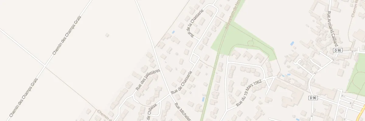 Plan du 6 Rue de la Chasserie à Neuville-de-Poitou