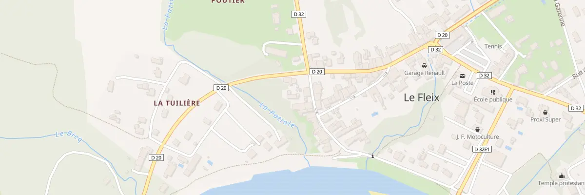 Plan du 52 Rue du Port et des Canons au Fleix