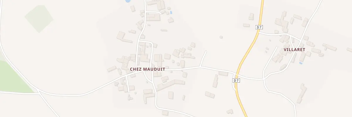 Plan du 5244 Chez Mauduit à Blanzay