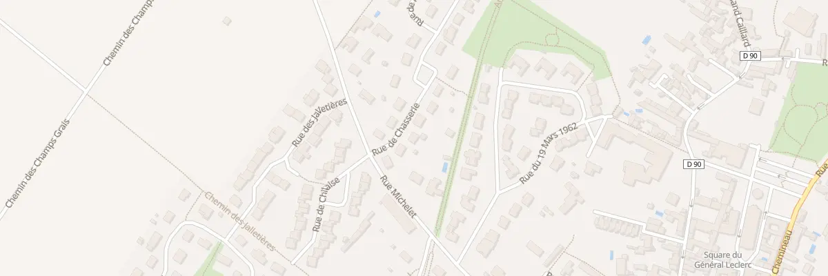 Plan du 3 Rue de la Chasserie à Neuville-de-Poitou