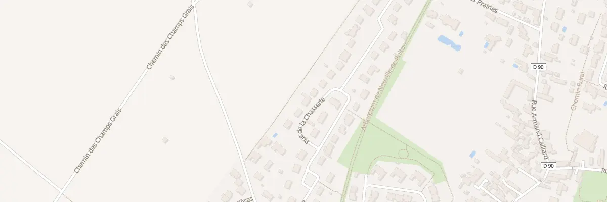 Plan du 22 Rue de la Chasserie à Neuville-de-Poitou