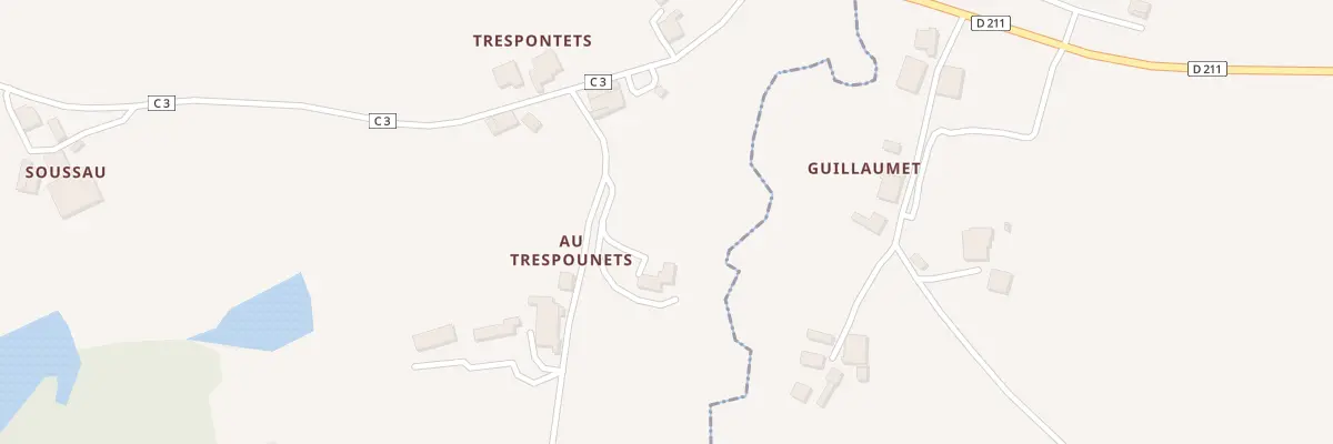 Plan du 77 Che du Tricol à Lévignac-de-Guyenne