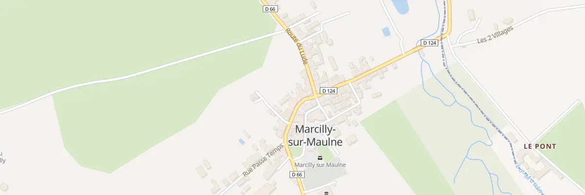 Plan du 7 Rue Principale à Marcilly-sur-Maulne