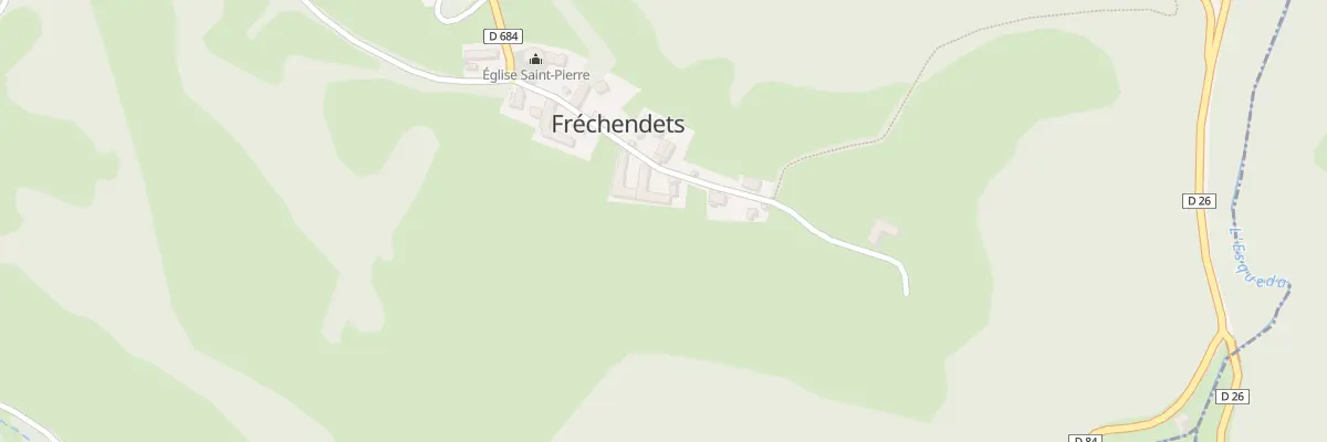 Plan du 5007 Penen à Fréchendets