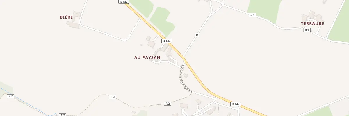 Plan du 5008 Au Paysan à Lauraët