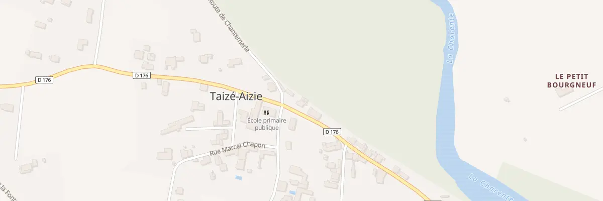 Plan du 1 Rte des Forges à Taizé-Aizie