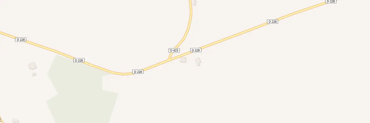 Plan du 1693 Rte des Coteaux à Monteton