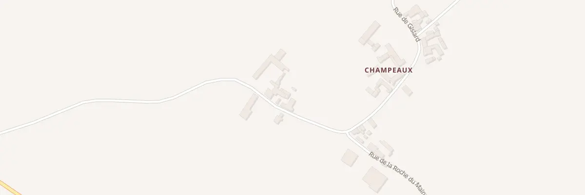 Plan du 5 Rue de la Girardière à Dercé