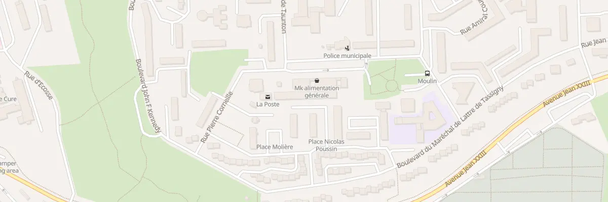 Plan du 1 Res du Parc à Lisieux