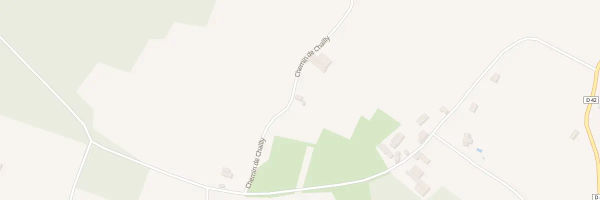 Plan du 2 Che de Chailly à Thurageau