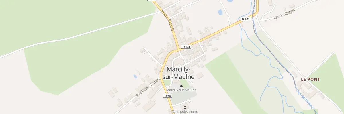 Plan du 5 Rue de l’Eglise à Marcilly-sur-Maulne