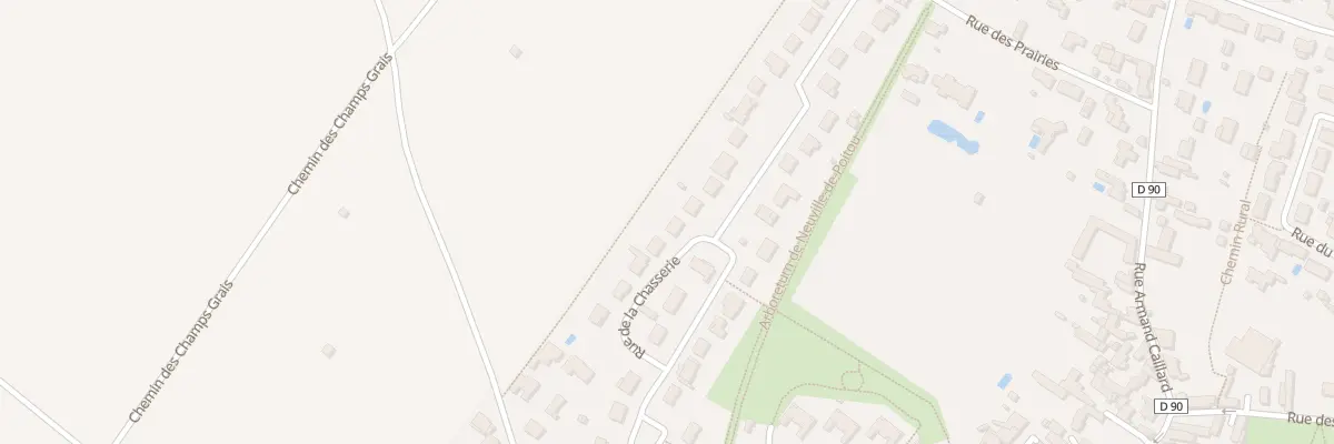 Plan du 26 Rue de la Chasserie à Neuville-de-Poitou