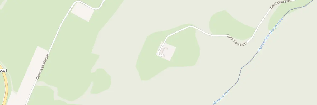 Plan du 15 Cami Dera Hitta à Ozon