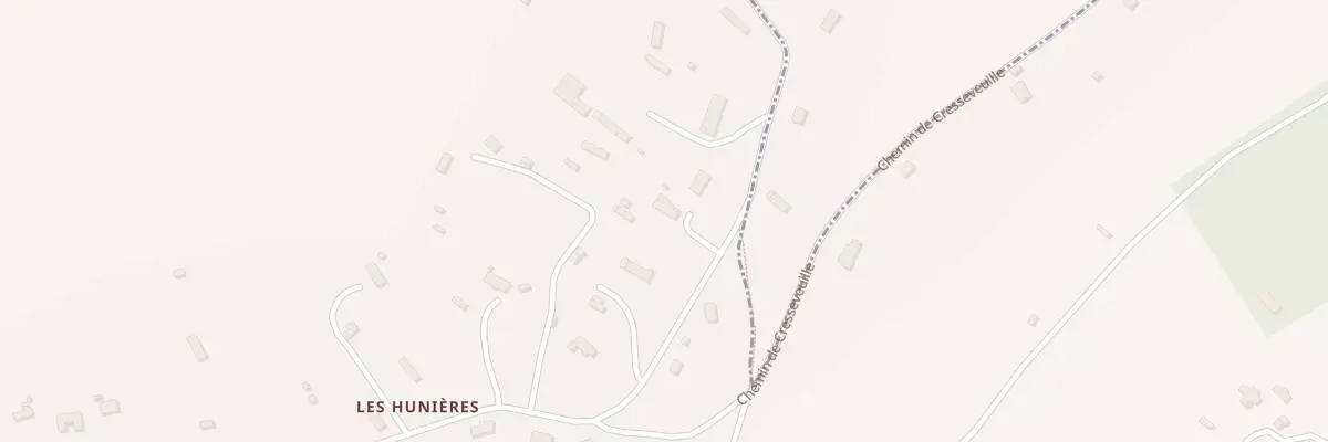 Plan du 1147 Che des Hunières à Fourneville